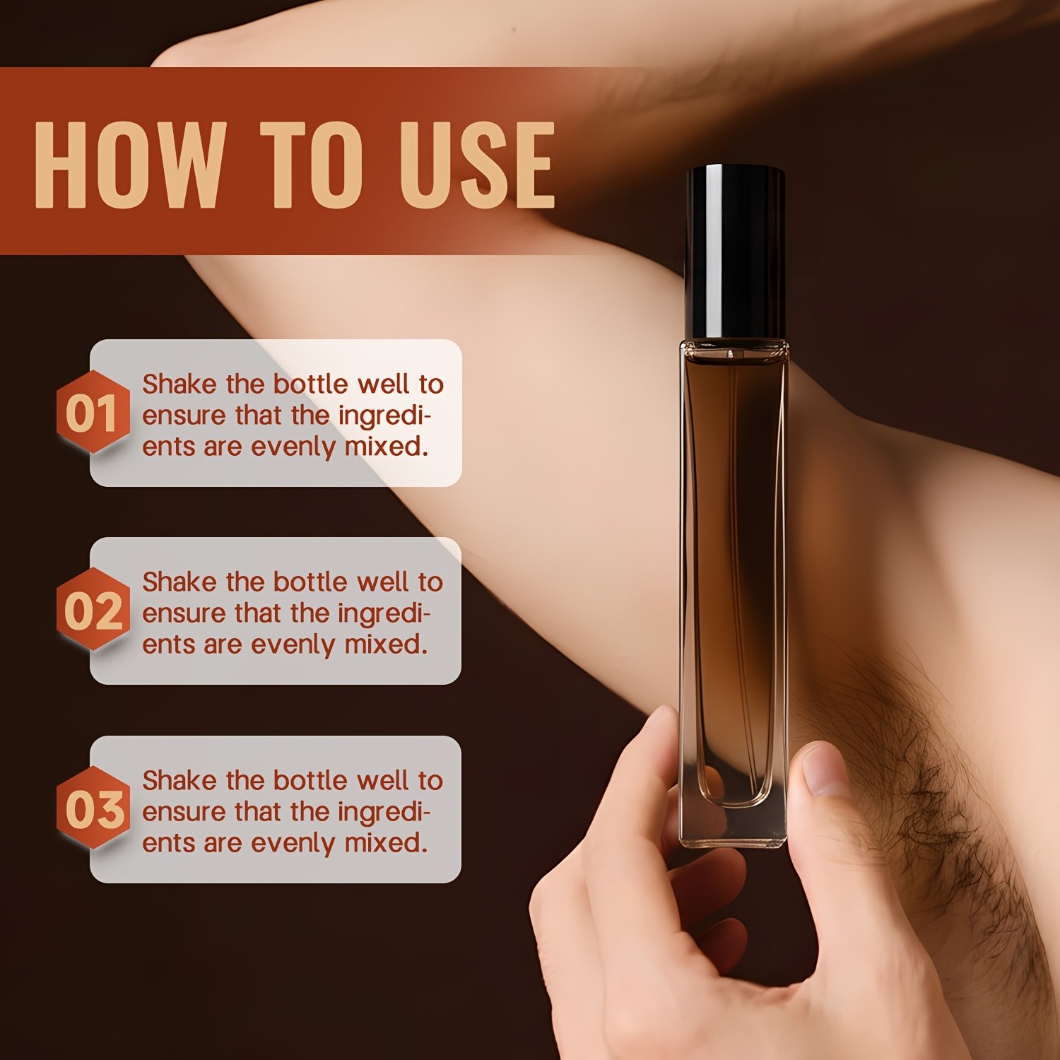 SUMAX Mens Classic Sandalwood Deodorant Spray  Alcohol-Free, 48-Hour Freshness in a Portable 10ml Bottle