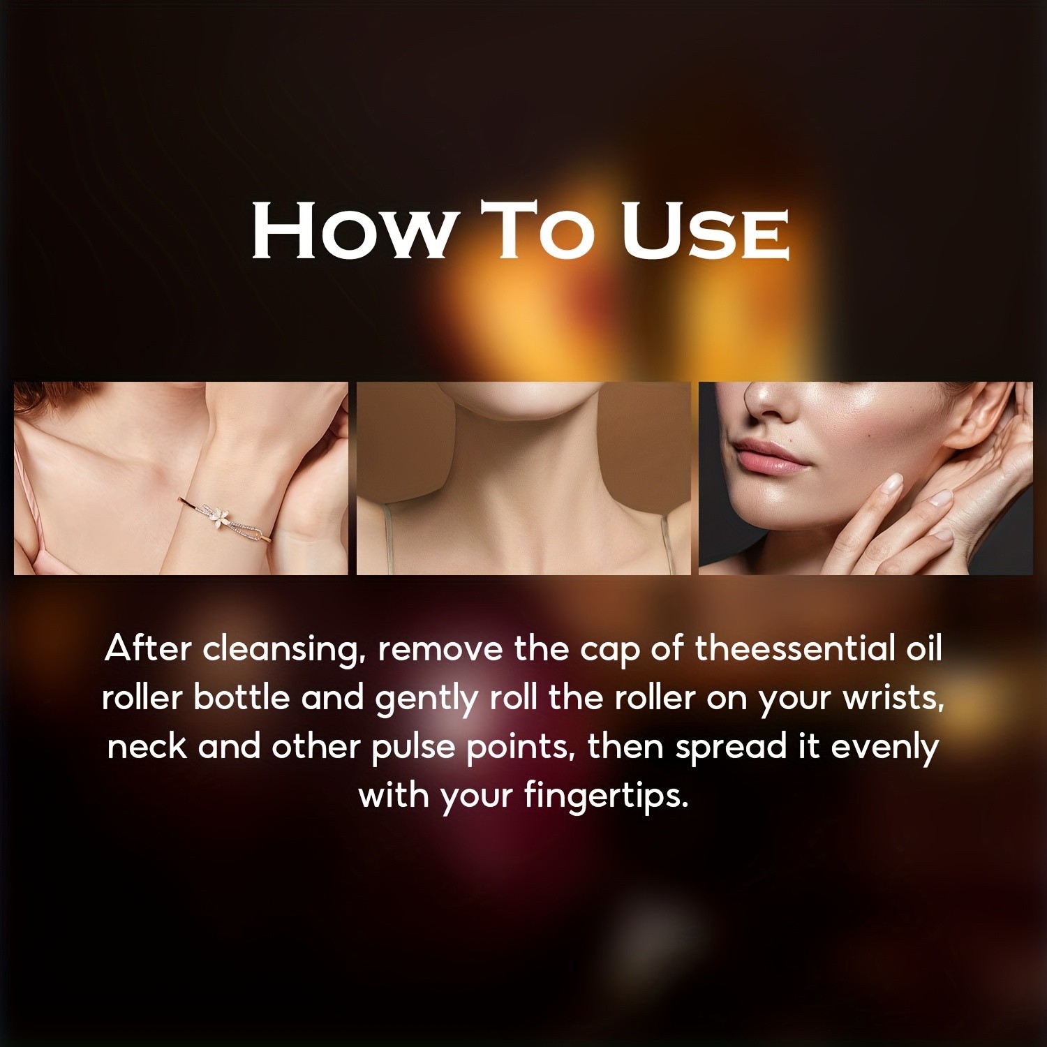 SUMAX Luxury Golden Crown Perfume Roller Ball  Alcohol-Free Long-Lasting Royal Fragrance Oil with Gift Box