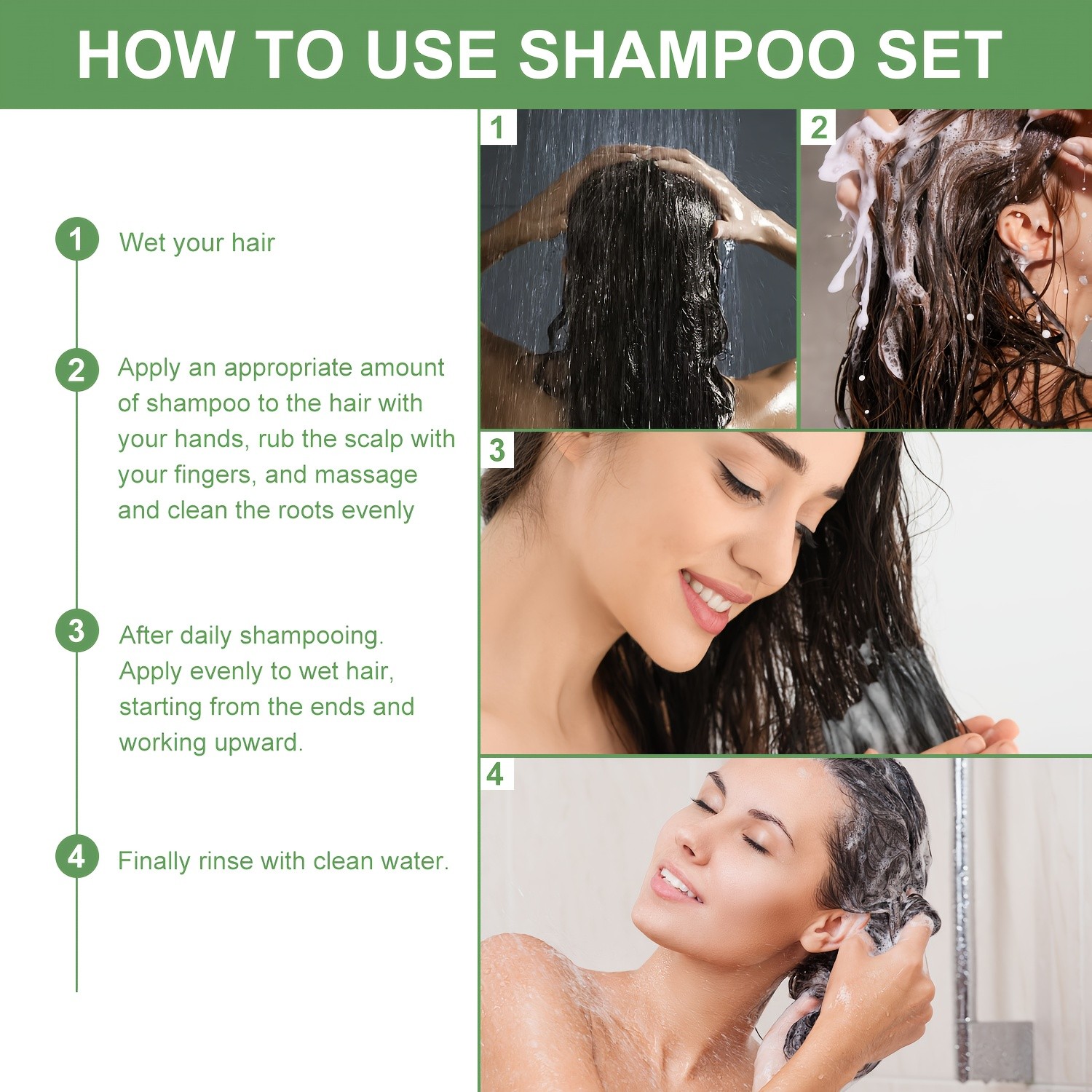 SUMAX Rosemary Hair Shampoo & Conditioner Set  Deep Cleansing, Volumizing & Shine-Boosting Hair Care Duo