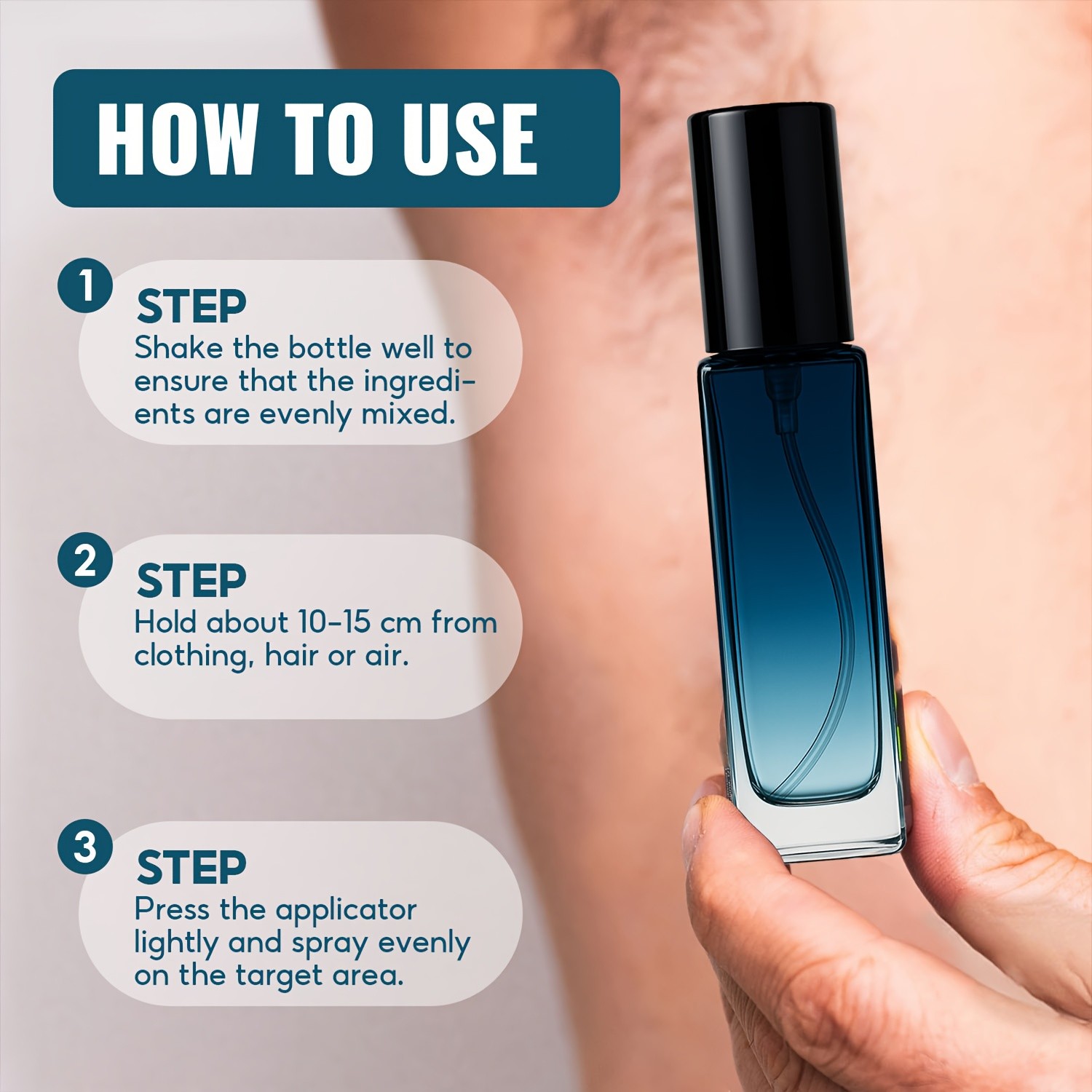 SUMAX Mens & Womens Citrus Deodorizing Fragrance Spray Long-Lasting Fresh Citrus Aroma in a Sleek Travel Bottle