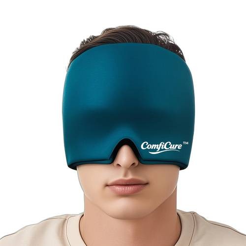 ComfiCure Ice Cap for Head  Cold & Hot Relief for Migraines, Tension & Everyday Wellness