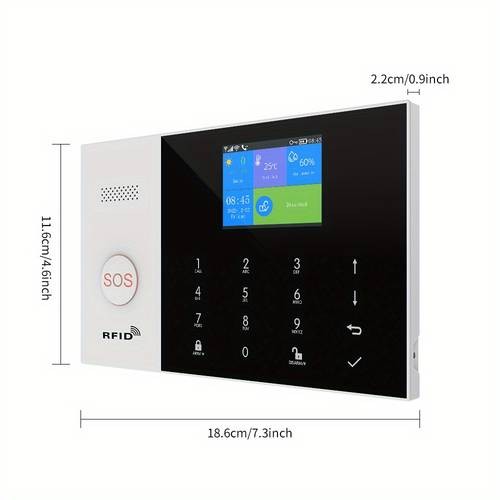 PGST 4G Wireless Home Security Touchscreen Alarm System  Smart Protection for Every NZ Home