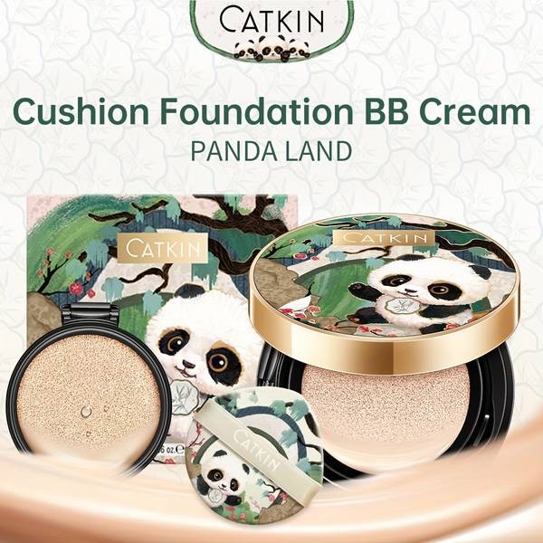 CATKIN Panda Land Foundation Flawless Cushion Glow That Lasts