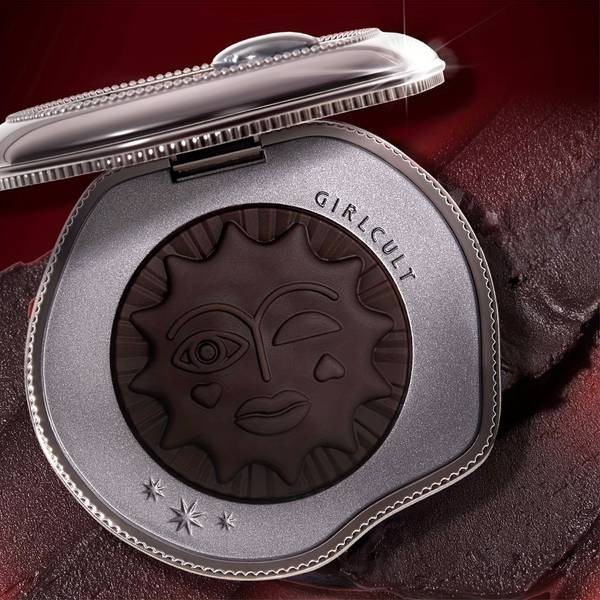 Girlcult Halloween Black to Red Contouring Matte Brightening Peach Soft Pink Highlight & Contour in One