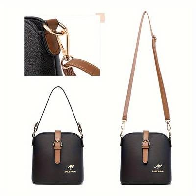 OGEHUAFEE Elegant Womens Styling Shoulder Bag Small Bucket Crossbody for Travel & Shopping