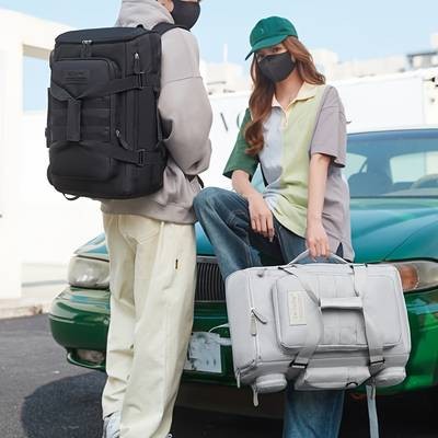 OGEHUAFEE Soft Shell Backpack  Large-Capacity Nylon Daypack for Travel, Hiking & Everyday Use