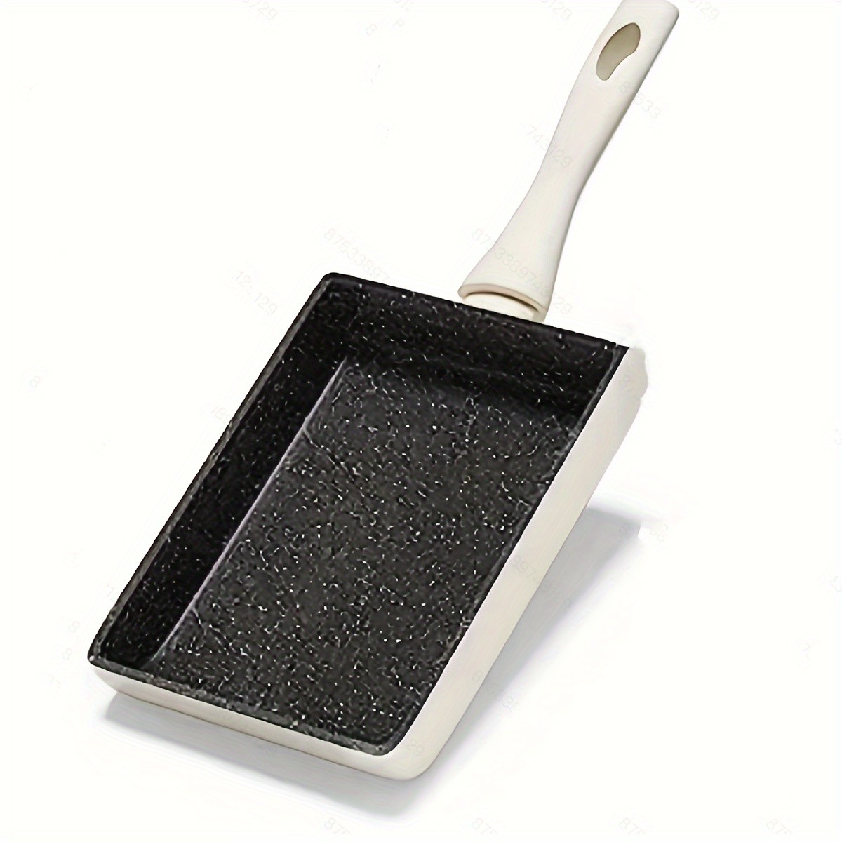 KPXSIAION Japanese Tamagoyaki Pan  Non-Stick Granite Stone Omelette Pan for Perfect Japanese Rolled Eggs