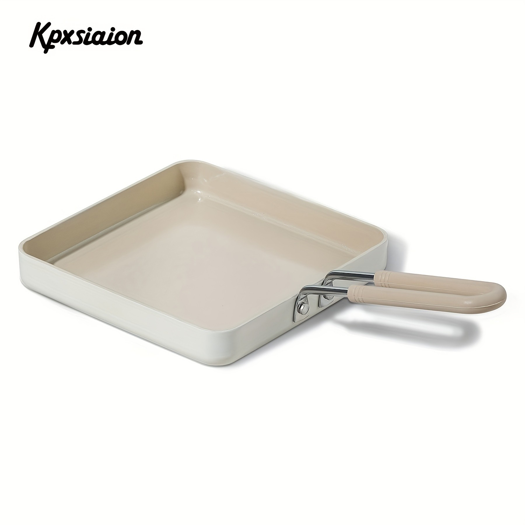 KPXSIAION Mini 6-Inch Square Griddle Pan  PFAS/PFOA-Free Nonstick Pan for Pancakes, Searing & Baking
