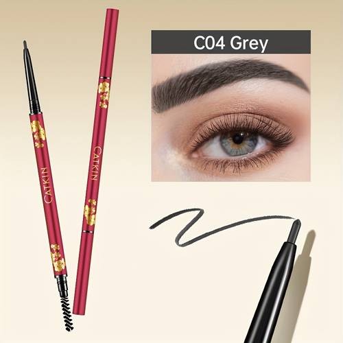CATKIN Artificial Jade Eyebrow Pencil Waterproof, Sweatproof & Long-Lasting Brow Definer (Christmas Gift)