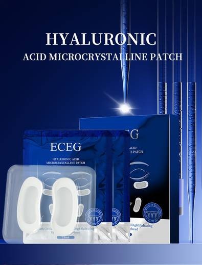 ILISYA 2-Box Hyaluronic Acid 0.25mm Microneedle Patch Set  Eye, Nose & Lip Fold Microcrystalline Moisturizing Masks