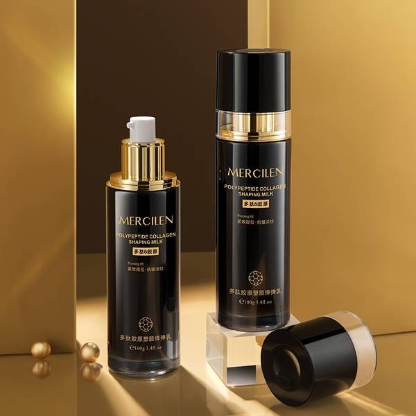 MERCILEN Peptide Collagen Firming Cream  100g Gel Formula Skin-Firming  Hydrating  Smooth Gel Texture  Daily Anti-Aging Care