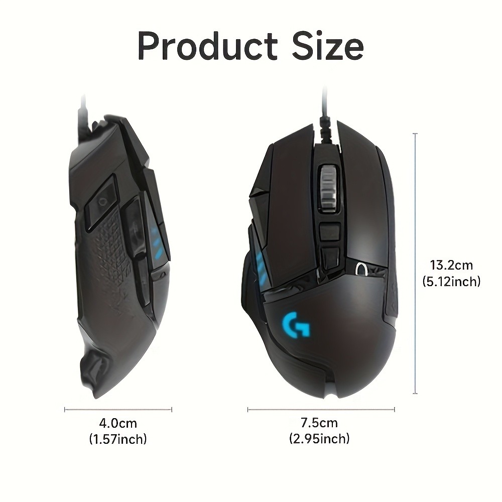 Logitech G502 Hero Wired Gaming Mouse
