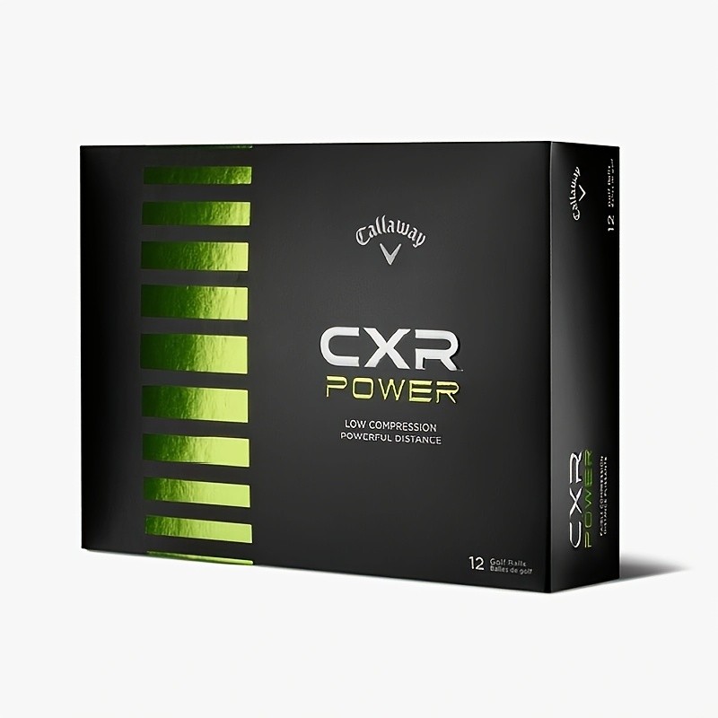 12pcs Callaway CXR Power Golf Balls