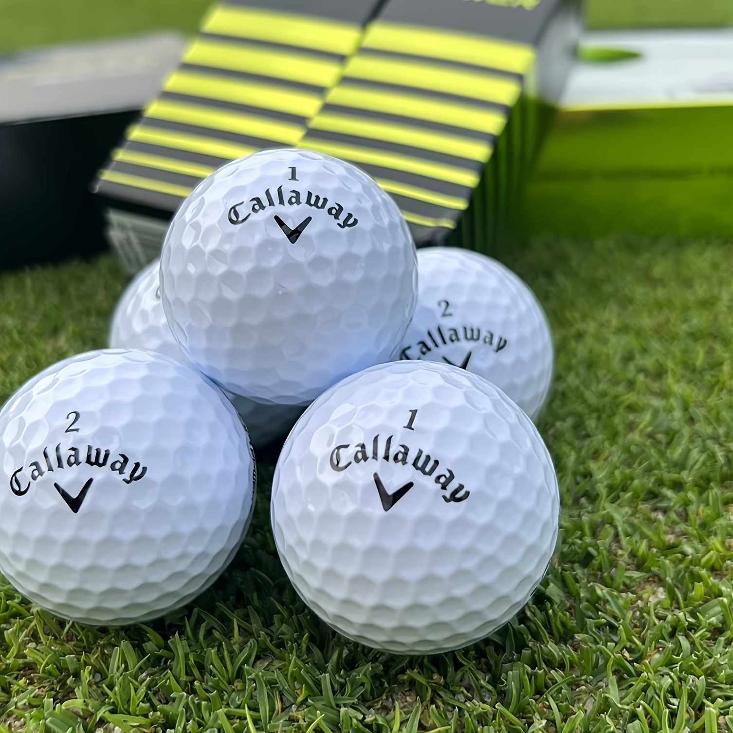 12pcs Callaway CXR Power Golf Balls