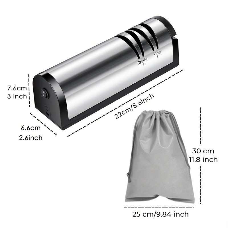 iWhale 3-in-1 Professional Electric Sharpener  Fast, Clean & Precise Sharpening Anywhere