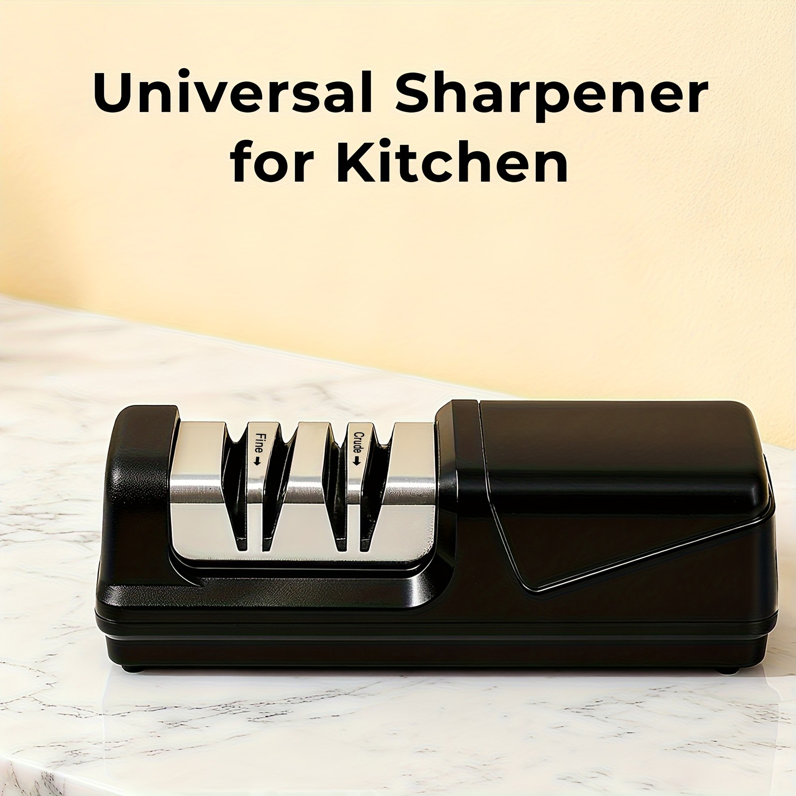 iWhale BLACK SAMURAI Pro Sharpener with Angle Clip & Dual-Mode  Precision Sharpening Power for Every NZ Kitchen
