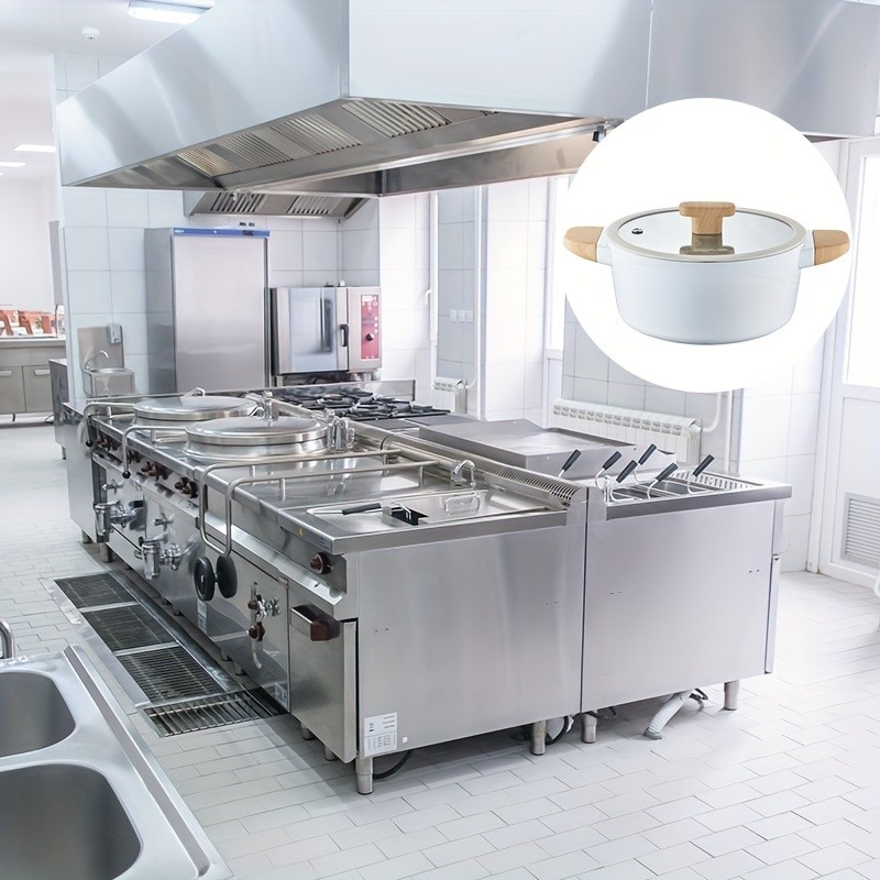 COOKER KING 24cm Non-Stick StockPot with Glass Lid  PTFE/PFOA-Free, Induction Ready & Perfect for Everyday NZ Cooking