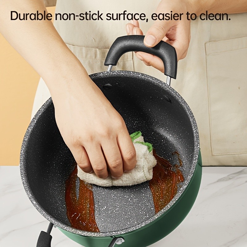 COOKER KING 22cm Non-Stick Saucepan with Glass Lid  Multi-Purpose, PFOA-Free Stew Pot for Soup, Noodles & Everyday NZ Cooking