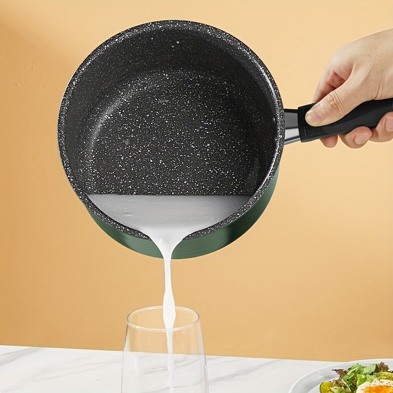 COOKER KING 18cm Nonstick Saucepan with Glass Lid PFOA-Free Aluminum Alloy Pot for Safe, Even & Easy Everyday NZ Cooking