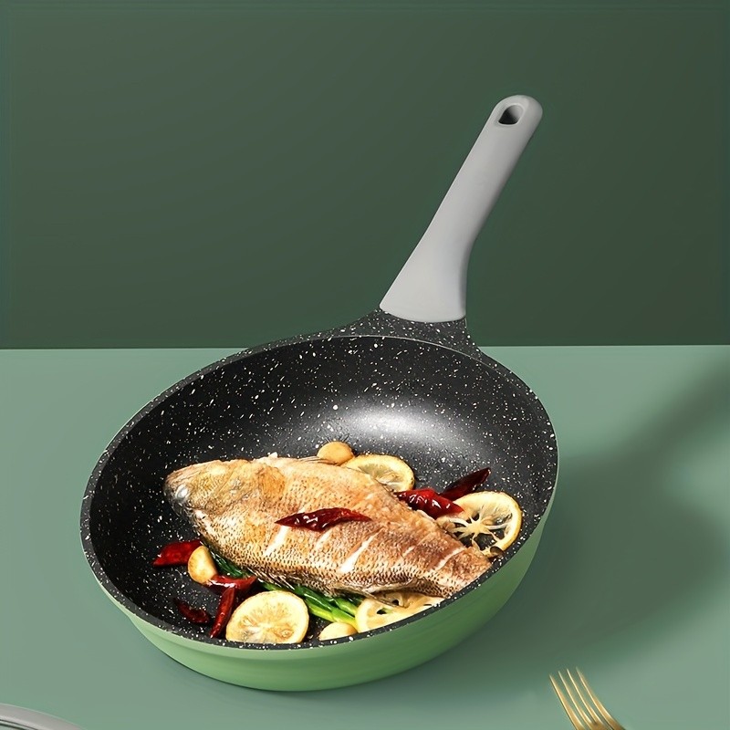 COOKER KING Nonstick Fry Pan with Lid Healthy PFOA-Free Skillet & Omelette Pan for All NZ Cooktops