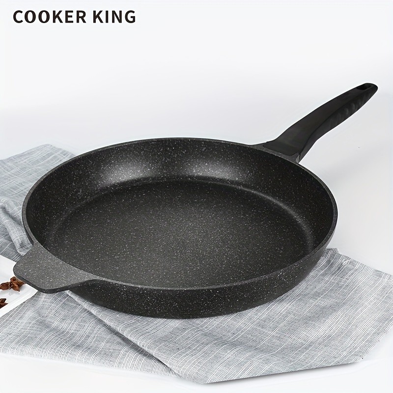 COOKER KING 32cm Nonstick Frying Pan  PTFE/PFOA-Free Large Skillet with Stay-Cool Handle for All NZ Cooktops