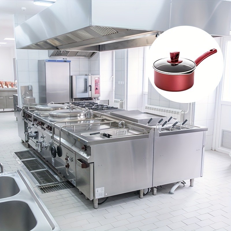 COOKER KING 2.1QT Nonstick Saucepan with Glass Lid  Safe, Even-Heating Daily Pot for All NZ Cooktops