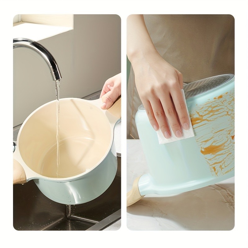 COOKER KING 4.5L Titanium-Ceramic Nonstick Stockpot with Lid Safe, Even-Heating Family Pot for All NZ Cooktops