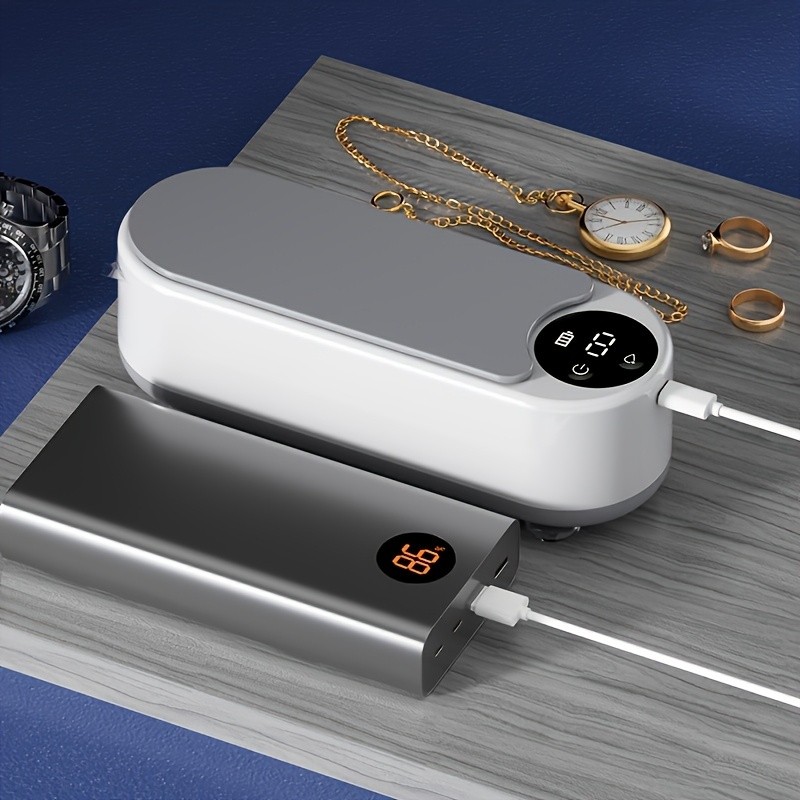 FEIYBA Wireless Sonic Cleaning Machine  360 Vibration Deep-Clean Device for Glasses, Jewelry, Watches & Personal Items