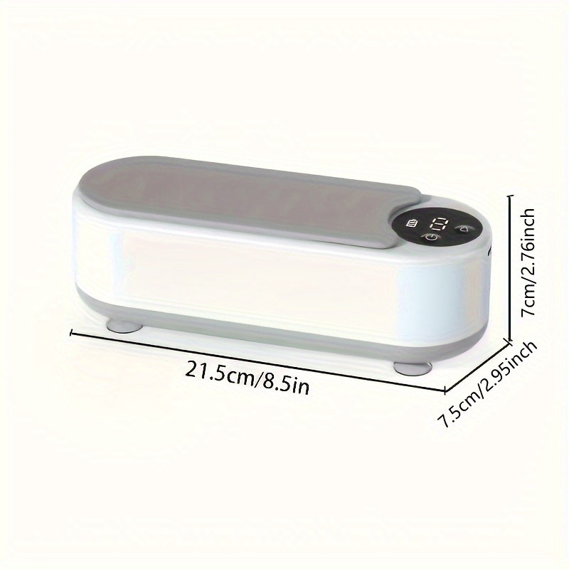 FEIYBA Wireless Sonic Cleaning Machine  360 Vibration Deep-Clean Device for Glasses, Jewelry, Watches & Personal Items