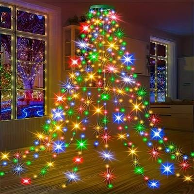 LED Christmas Lights Set with 8 Modes  Bright, Festive & Easy USB Lighting