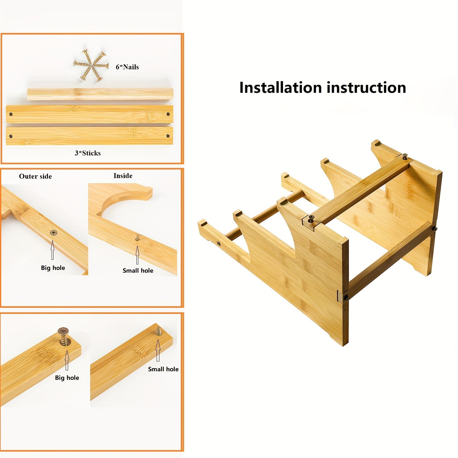 CEEFU Multi-Tier Bamboo & Wood Cupcake Stand  Elegant Dessert Display for Holidays, Parties & NZ Home Celebrations