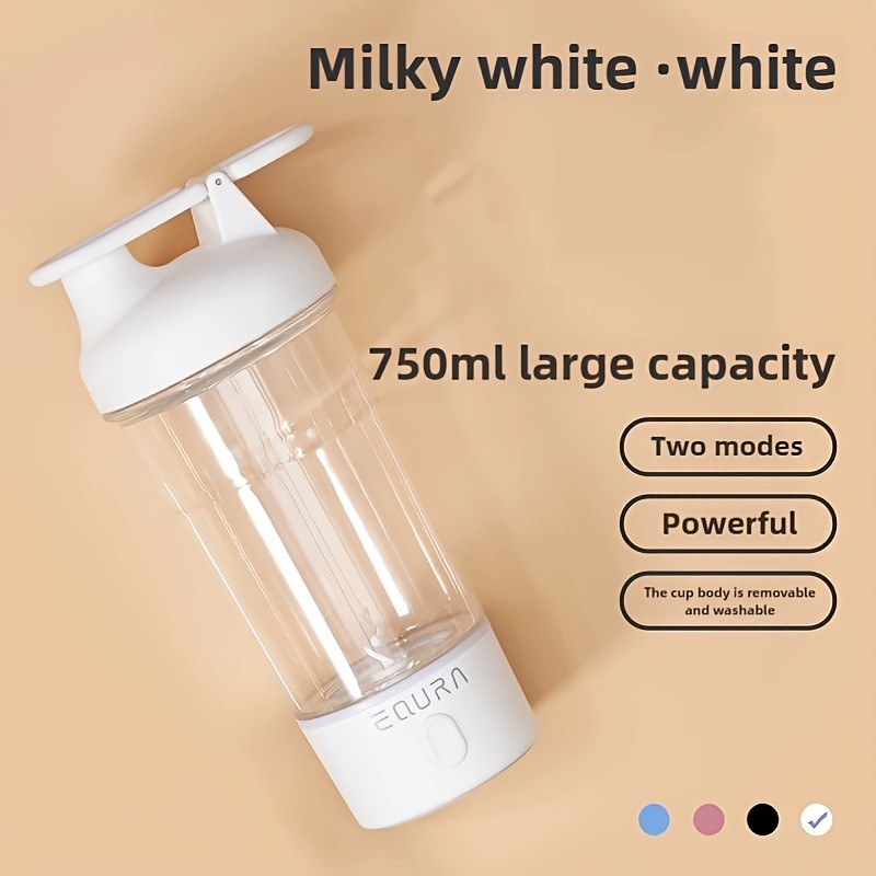 eQUra Portable Tritan Water Bottle with Capacity Scale  Shatterproof Single-Spout Hydration Bottle for Gym, Camping & Outdoor Use