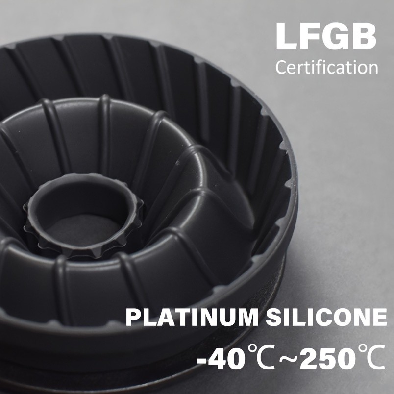 KT THERMO Collapsible Silicone Pour-Over Coffee Dripper  Foldable V60 Filter Cup for Camping, Hiking & Outdoor Brewing