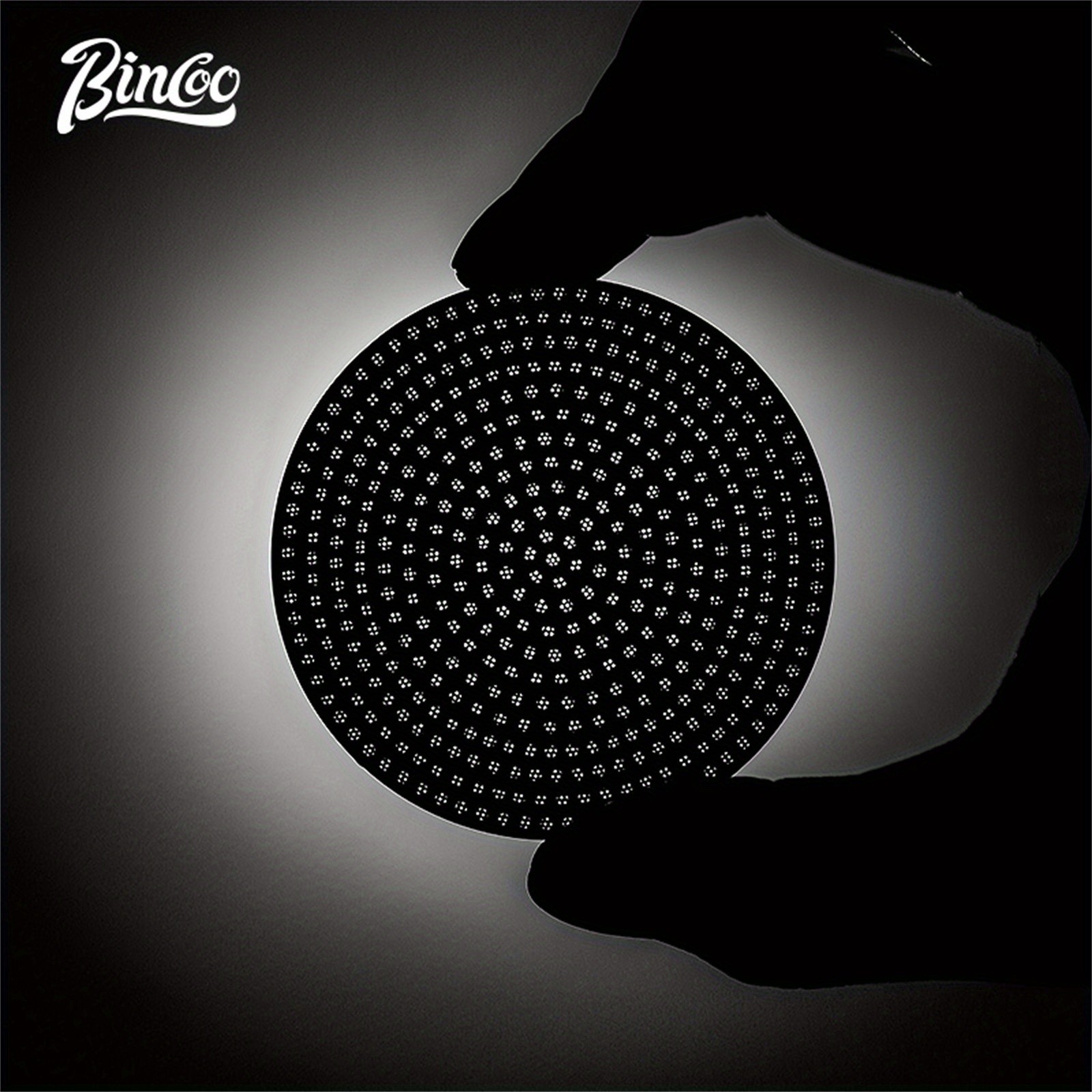 Bincoo Stainless Steel Espresso Separation Filter Secondary Water Screen & Powder Bowl for Clean, Stable Espresso Extraction