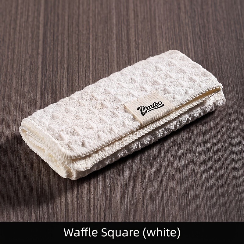Bincoo Barista Coffee Machine Cleaning Towel  Absorbent Square Rag for Milk Spills, Steam Wands & Caf Workstations