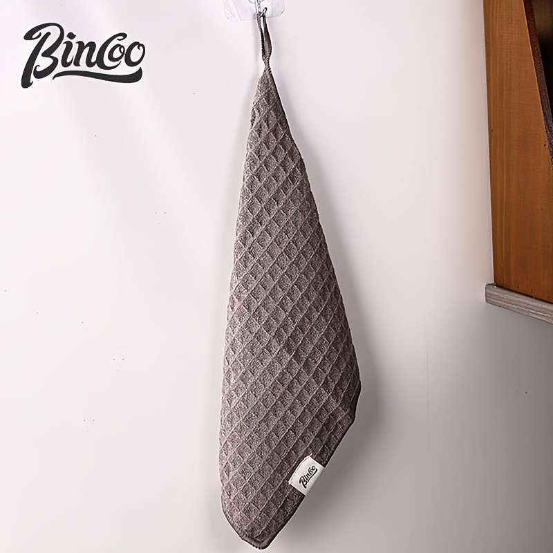 Bincoo Barista Coffee Machine Cleaning Towel  Absorbent Square Rag for Milk Spills, Steam Wands & Caf Workstations
