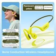 POLVCDG 2025 Upgraded X9 Wireless Bone Conduction Headphones  32GB Memory & IPX8 Waterproof