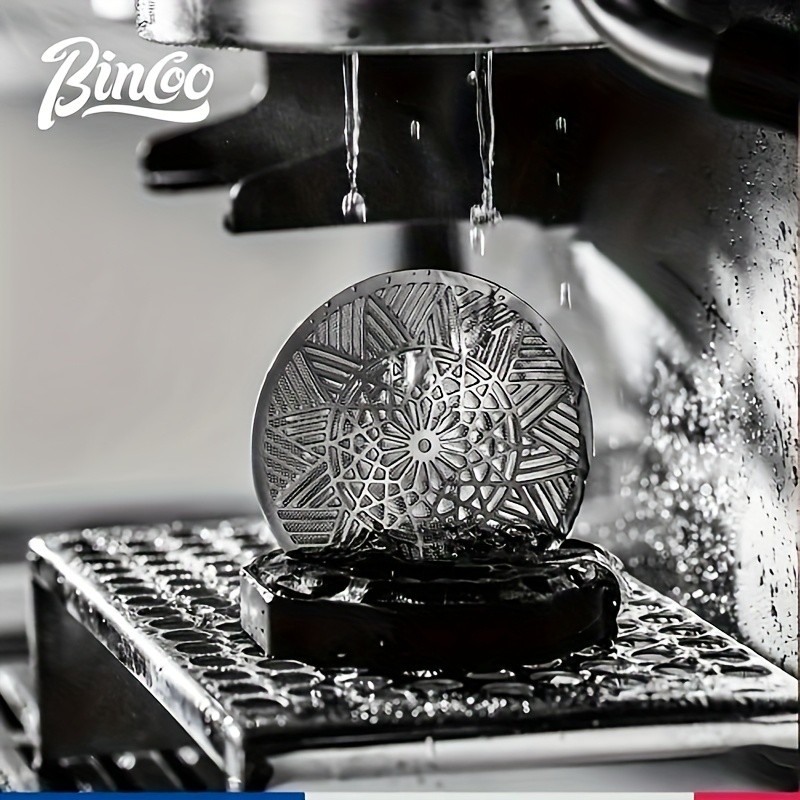 Bincoo 51mm Stainless Espresso Cake Screen  0.8mm Reusable Extraction Filter