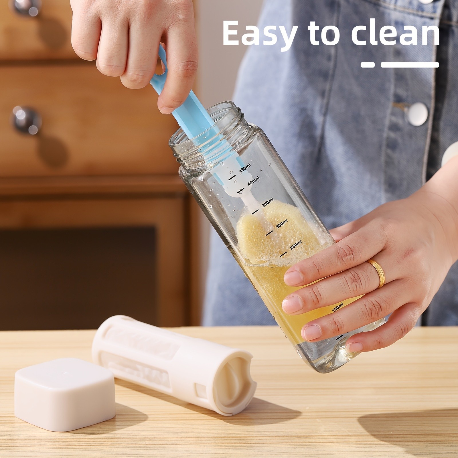 Bincoo Tritan Square Cold Brew Cup Reusable Filter Coffee Thermos