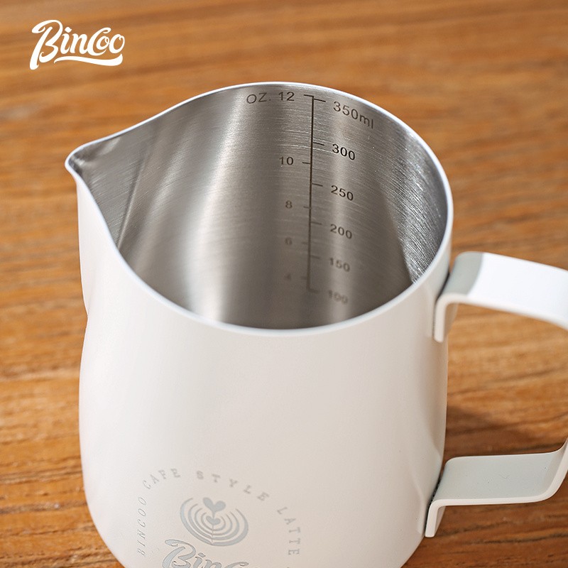 Bincoo Stainless Steel Milk Frothing Pitcher  600ml Professional Pouring Jug