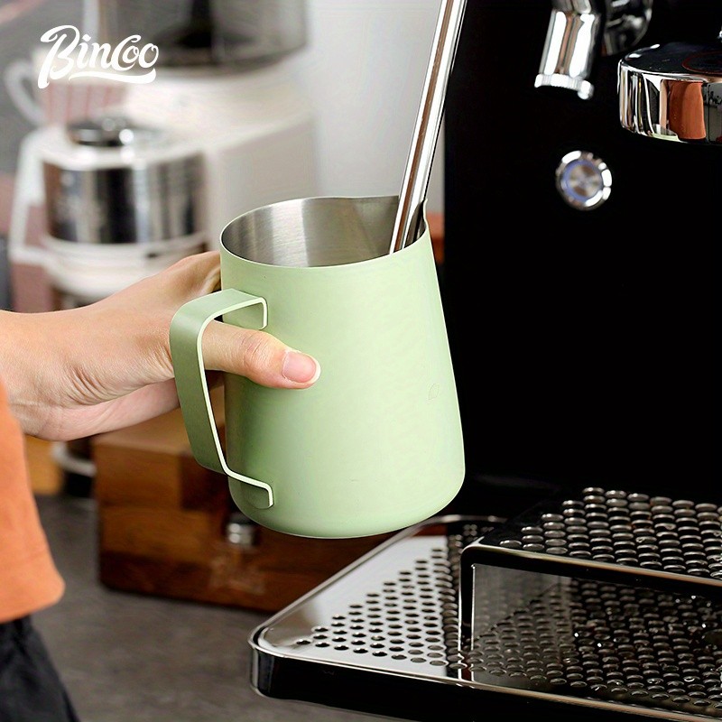 Bincoo Stainless Steel Milk Frothing Pitcher  600ml Professional Pouring Jug