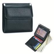 OBCREATOR Womens Genuine Leather Wallet  Elegant Multi-Compartment Clutch with Magnetic Closure