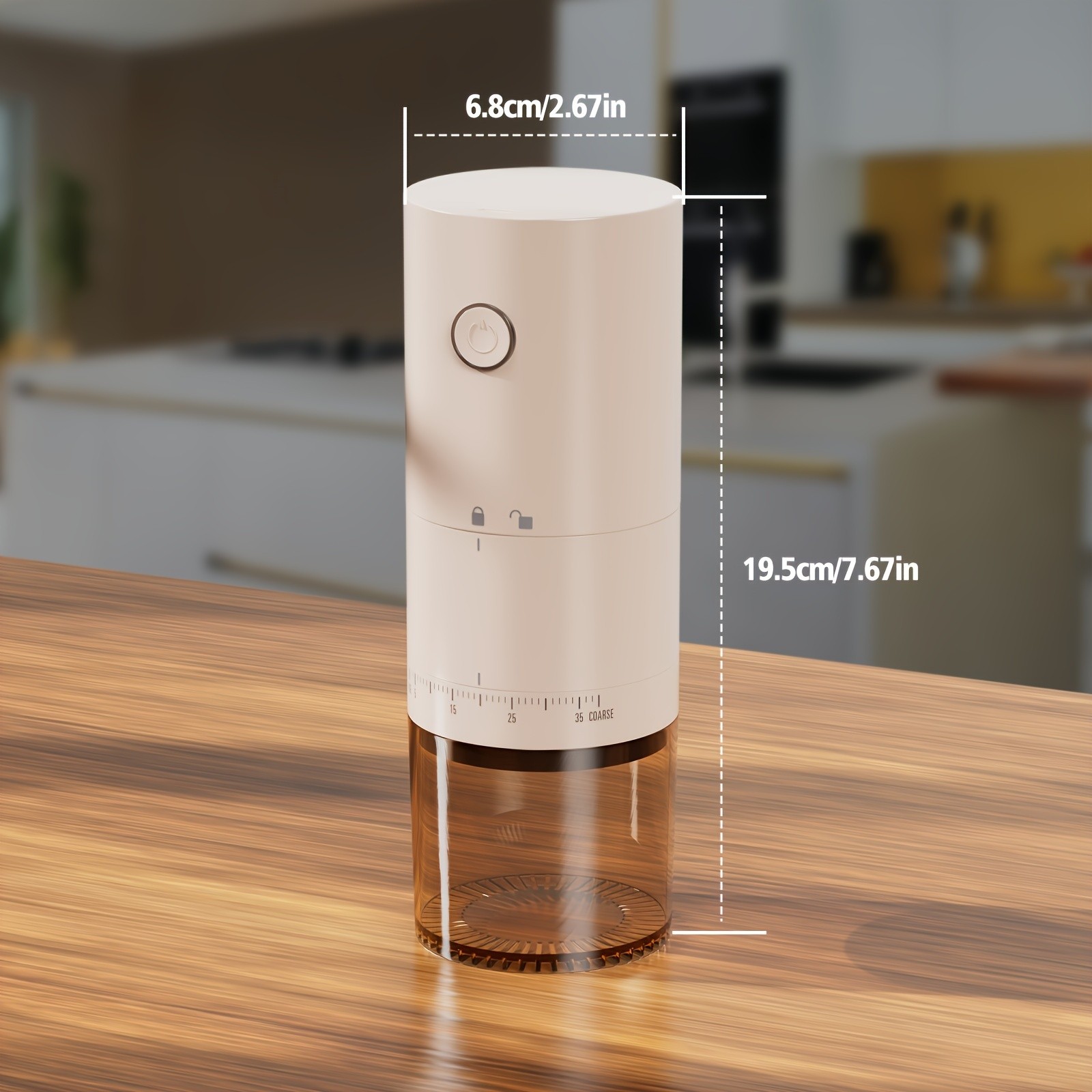 IAGREEA Precision Multi-Setting Coffee Grinder Quiet Electric Bean & Spice Processor (212 Cups)