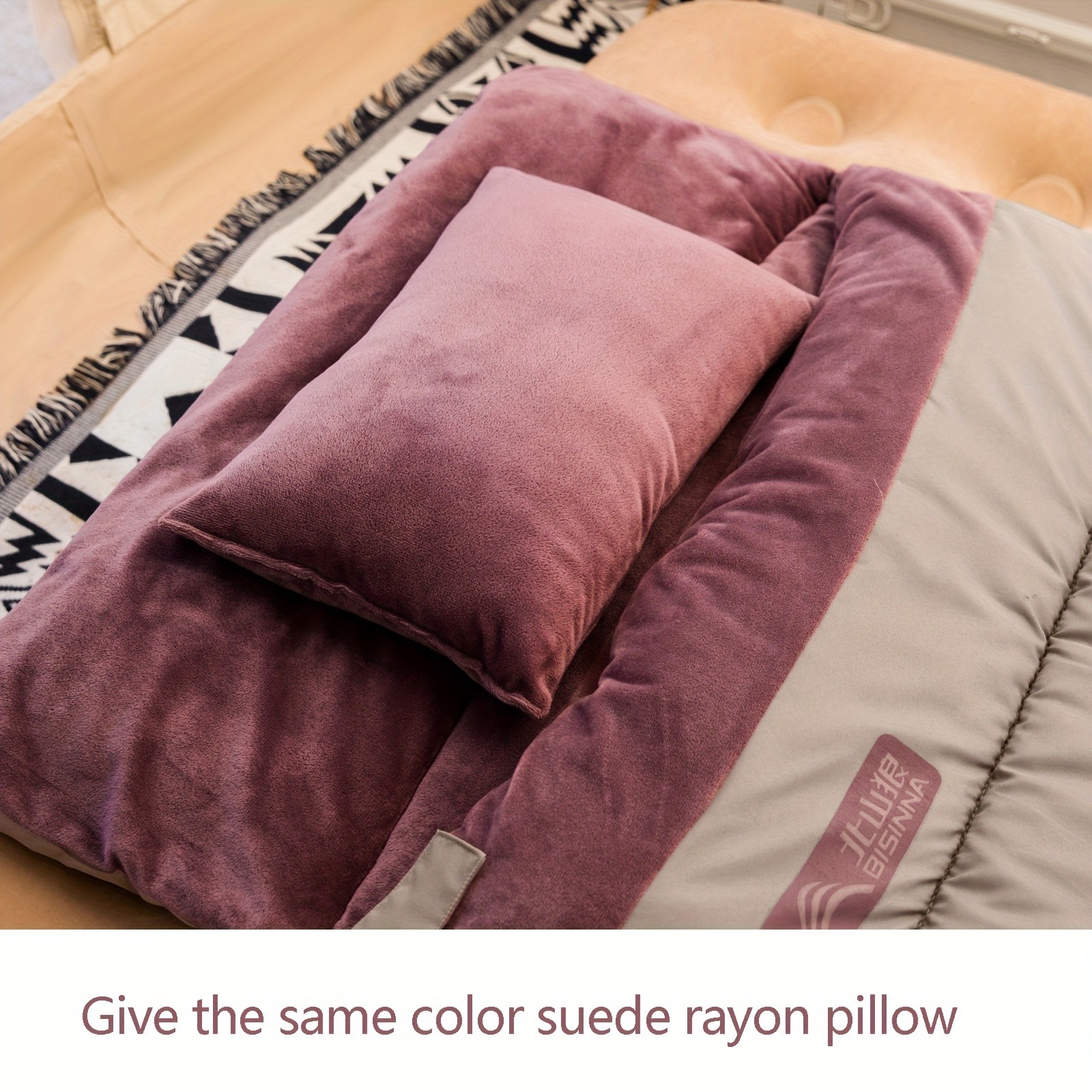 BISINNA Dream Lightweight Sleeping Bag  Portable Rectangular Outdoor Camp Bag