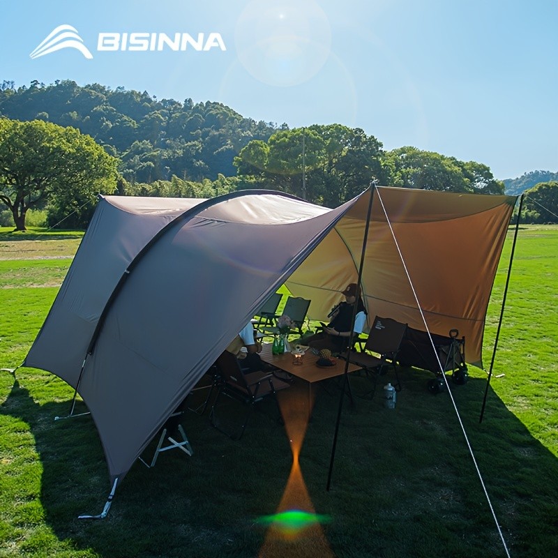 BISINNA Heavy-Duty Tunnel Canopy Tent Portable Wind-Resistant Outdoor Shelter