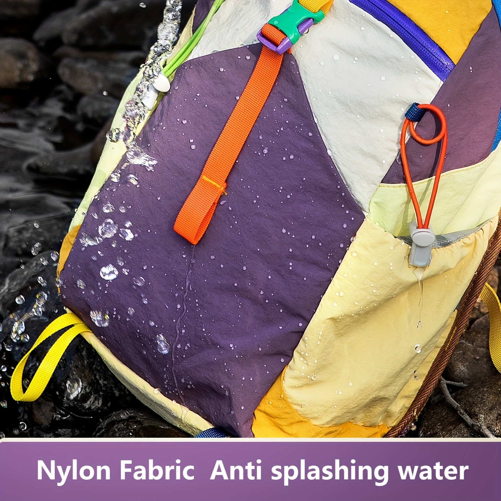 BISINNA Ultralight Hiking Backpack  Compact 8-inch Trekking Daypack (Multi-Color)