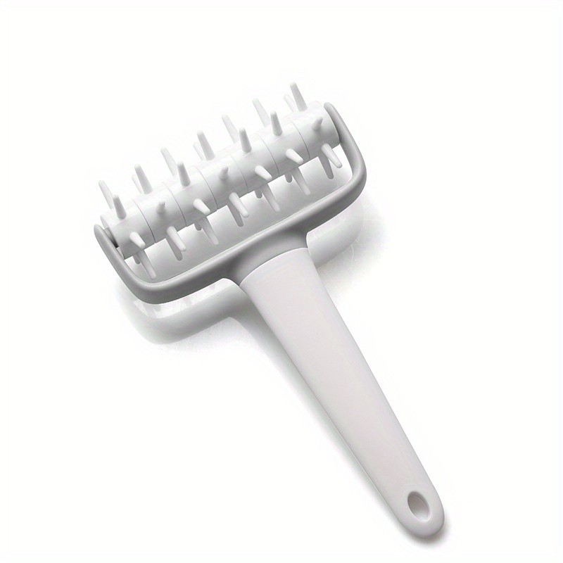 WIEZ Dough Docker & Baking Roller  Durable Plastic Tool for Perfect Pizza, Pie, and Cookie Dough Prep