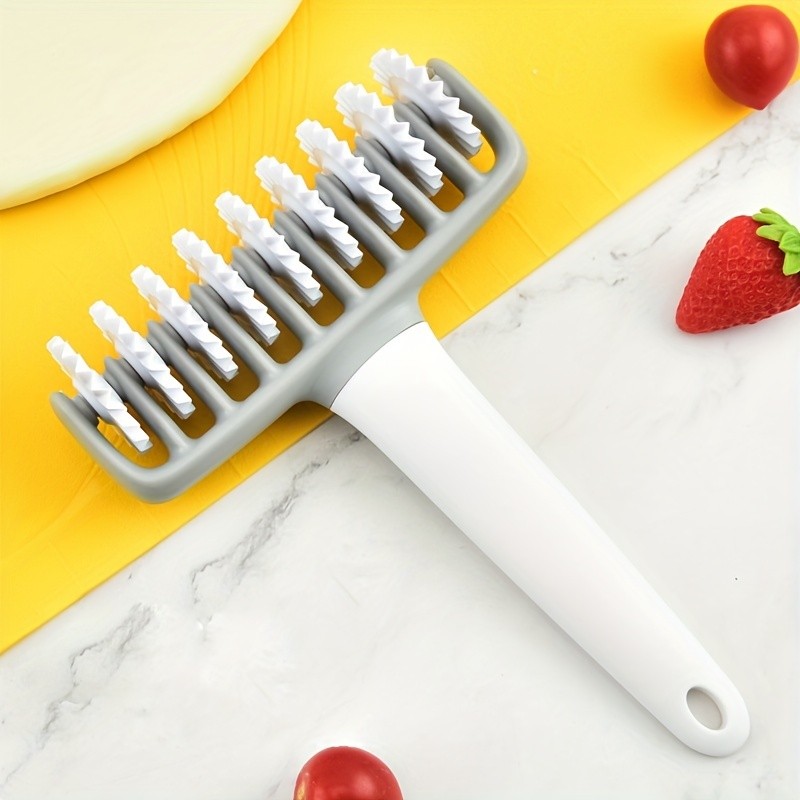 WIEZ Plastic Noodle & Pasta Maker  Easy Hand-Press Tool for Fresh Homemade Spaghetti and Noodles