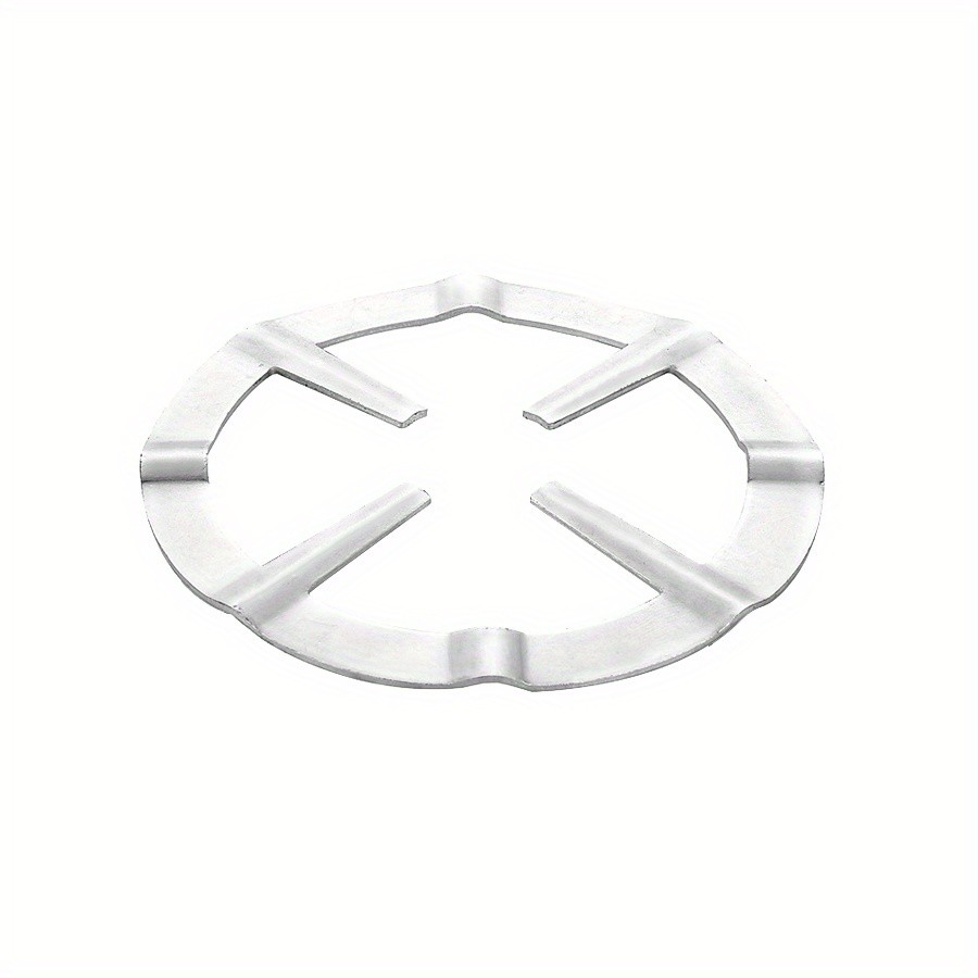 WIEZ Iron & Stainless Steel Gas Stove Reducer  Stable Wok Stand and Burner Plate for Secure Cooking Control