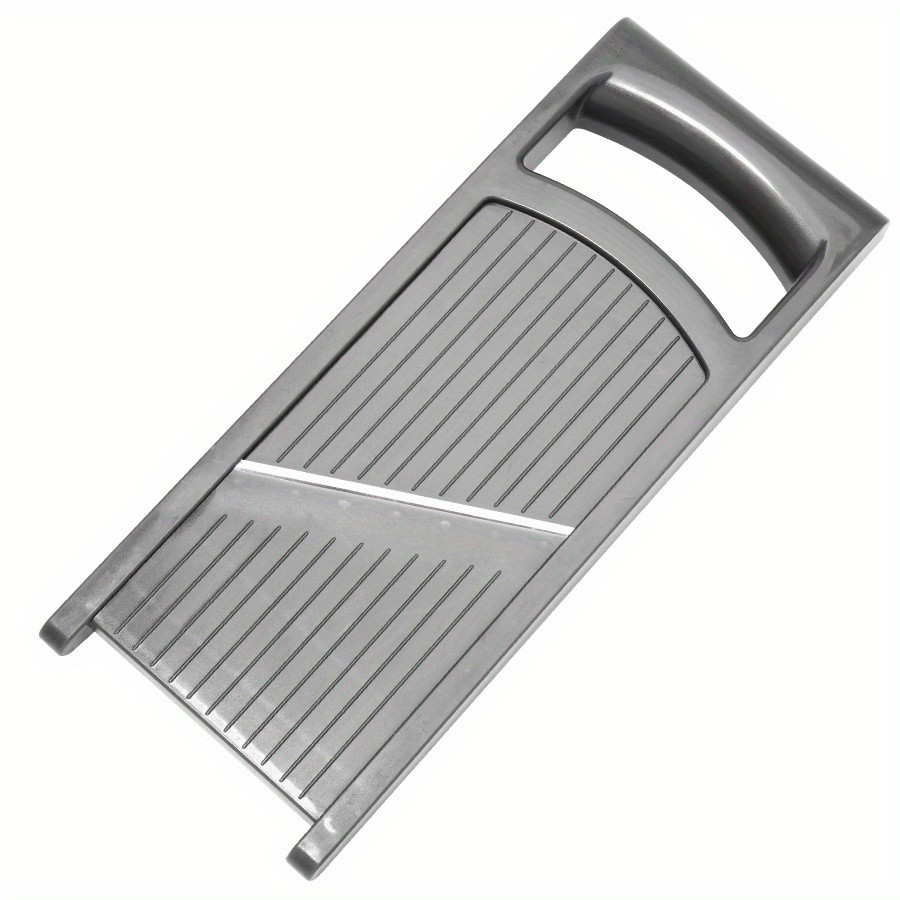 WIEZ Stainless Steel Multi-Blade Vegetable & Fruit Slicer  Sharp Handheld Cutter for Fast, Even Slicing